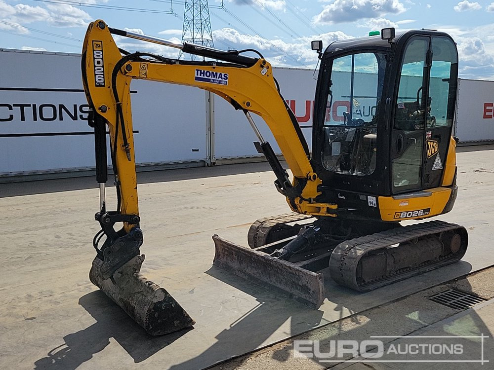2017 JCB 8026CTS - Μίνι εκσκαφέας: φωτογραφία 1 2017 JCB 8026CTS - Μίνι εκσκαφέας: φωτογραφία 1