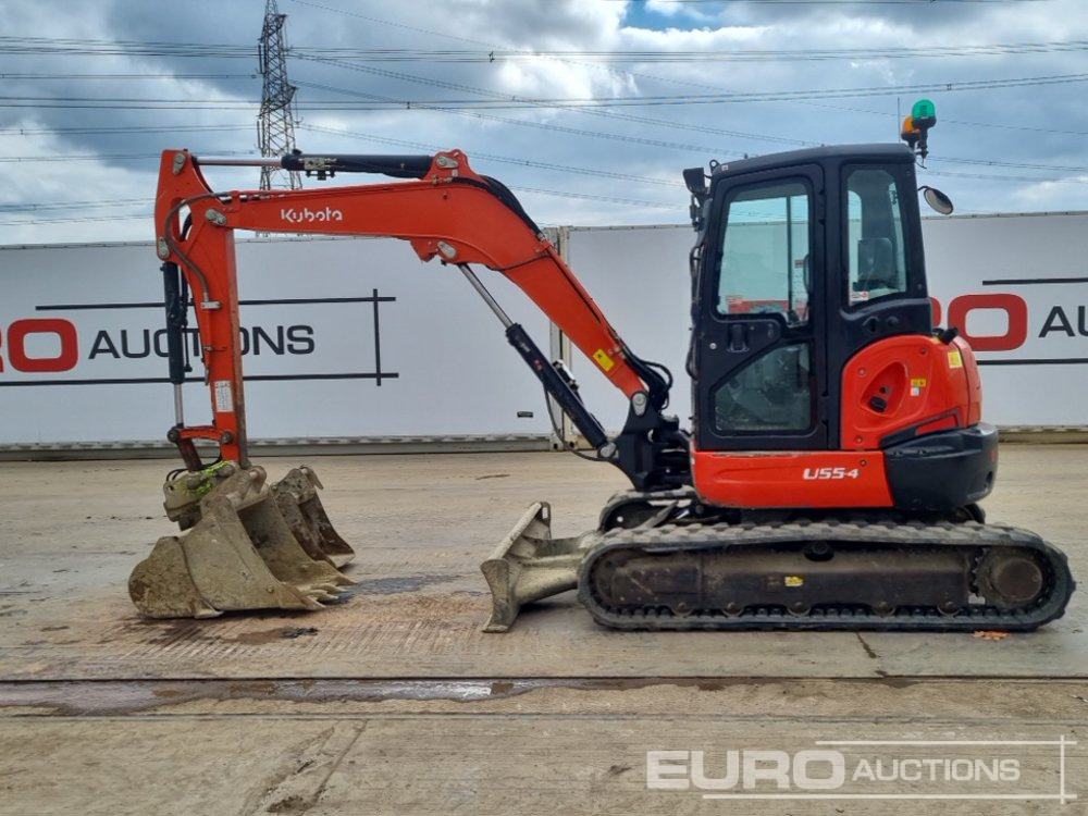 2017 Kubota U55-4 - Μίνι εκσκαφέας: φωτογραφία 2 2017 Kubota U55-4 - Μίνι εκσκαφέας: φωτογραφία 2