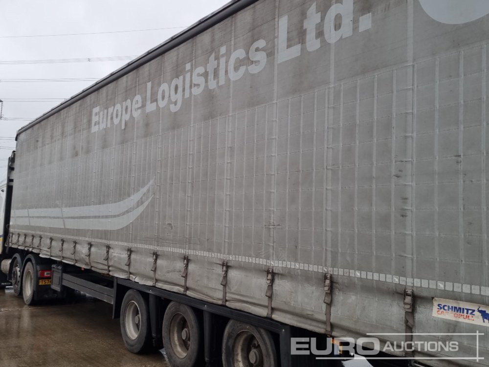 Επικαθήμενο κουρτίνα 2017 Schmitz Tri Axle Curtainsider Trailer: φωτογραφία 34