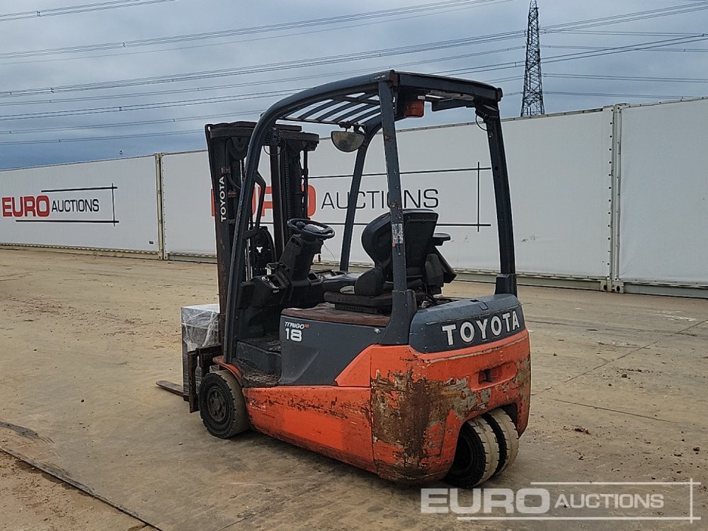 2017 Toyota 8FBE18T - Περονοφόρο όχημα: φωτογραφία 3 2017 Toyota 8FBE18T - Περονοφόρο όχημα: φωτογραφία 3