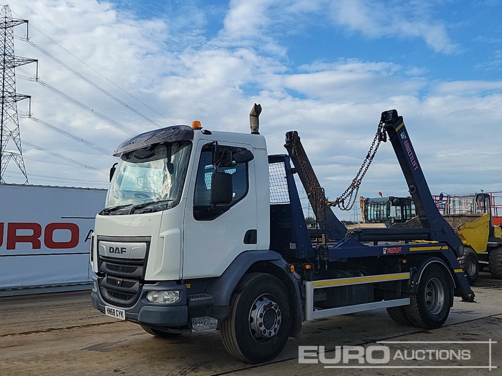 2018 DAF LF260 - Φορτηγό καδοφόρος φορτωτής: φωτογραφία 1 2018 DAF LF260 - Φορτηγό καδοφόρος φορτωτής: φωτογραφία 1