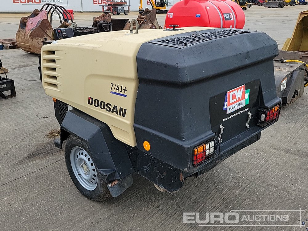 2018 Doosan 7/41 125CFM - Αεροσυμπιεστής: φωτογραφία 3 2018 Doosan 7/41 125CFM - Αεροσυμπιεστής: φωτογραφία 3