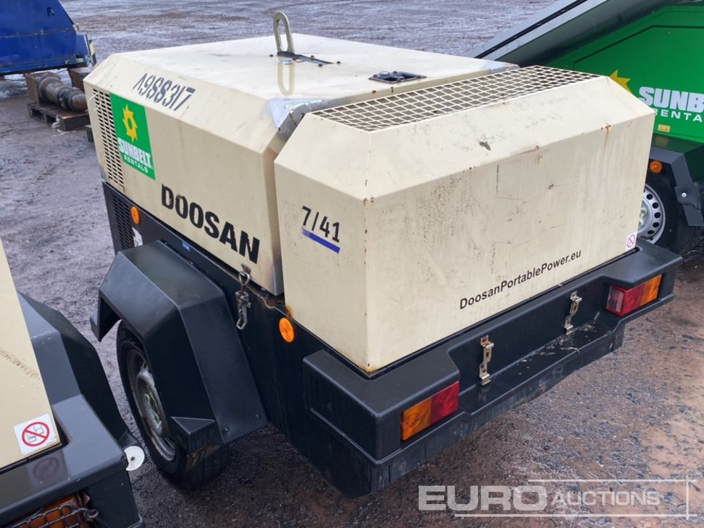 2018 Doosan 741 - Αεροσυμπιεστής: φωτογραφία 2 2018 Doosan 741 - Αεροσυμπιεστής: φωτογραφία 2
