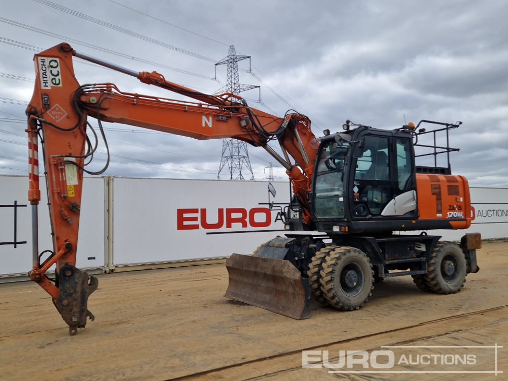 2018 Hitachi ZX170W-6 - Τροχοφόρος εκσκαφέας: φωτογραφία 1 2018 Hitachi ZX170W-6 - Τροχοφόρος εκσκαφέας: φωτογραφία 1