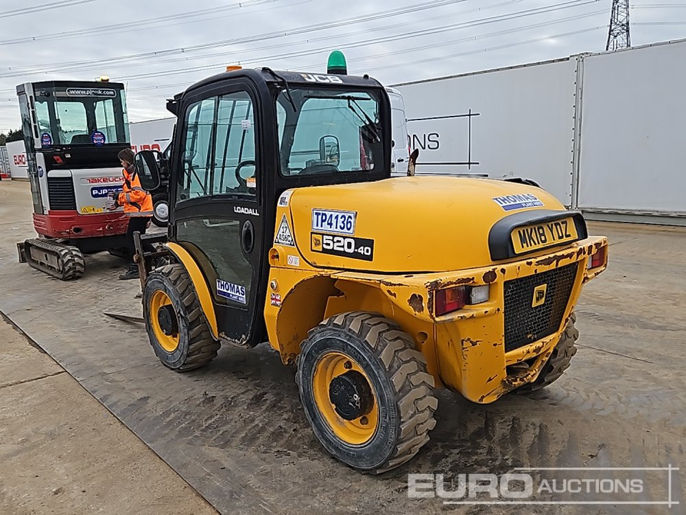 2018 JCB 520-40 - Τηλεσκοπικός φορτωτής: φωτογραφία 3 2018 JCB 520-40 - Τηλεσκοπικός φορτωτής: φωτογραφία 3