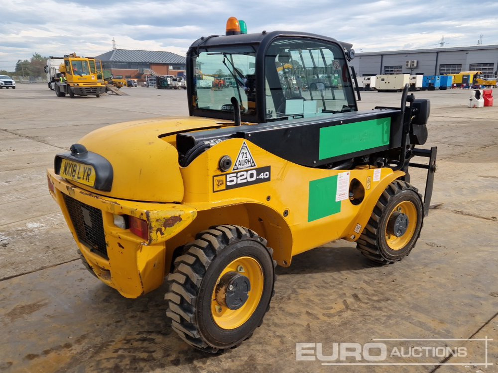 2018 JCB 520-40 - Τηλεσκοπικός φορτωτής: φωτογραφία 5 2018 JCB 520-40 - Τηλεσκοπικός φορτωτής: φωτογραφία 5