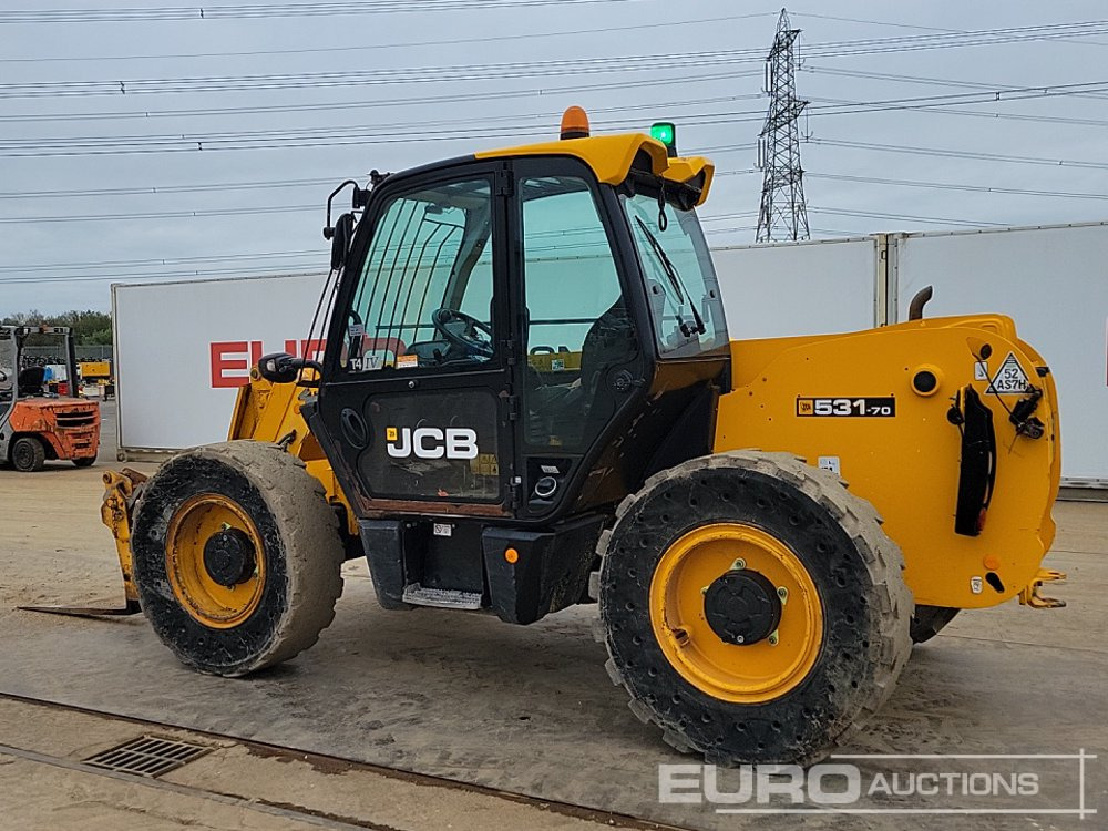 2018 JCB 531-70 - Τηλεσκοπικός φορτωτής: φωτογραφία 3 2018 JCB 531-70 - Τηλεσκοπικός φορτωτής: φωτογραφία 3