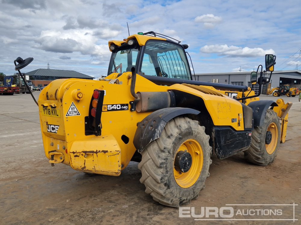 2018 JCB 540-140 Hi Viz - Τηλεσκοπικός φορτωτής: φωτογραφία 5 2018 JCB 540-140 Hi Viz - Τηλεσκοπικός φορτωτής: φωτογραφία 5