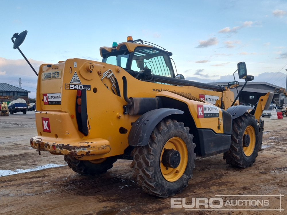 2018 JCB 540-170 - Τηλεσκοπικός φορτωτής: φωτογραφία 5 2018 JCB 540-170 - Τηλεσκοπικός φορτωτής: φωτογραφία 5