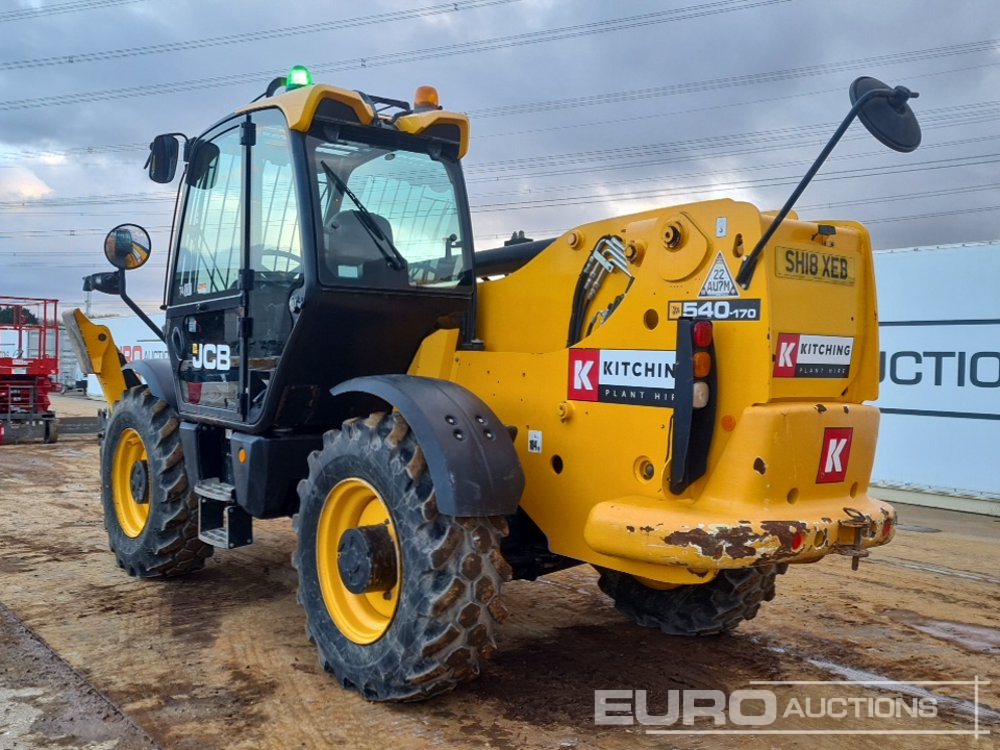 2018 JCB 540-170 - Τηλεσκοπικός φορτωτής: φωτογραφία 3 2018 JCB 540-170 - Τηλεσκοπικός φορτωτής: φωτογραφία 3