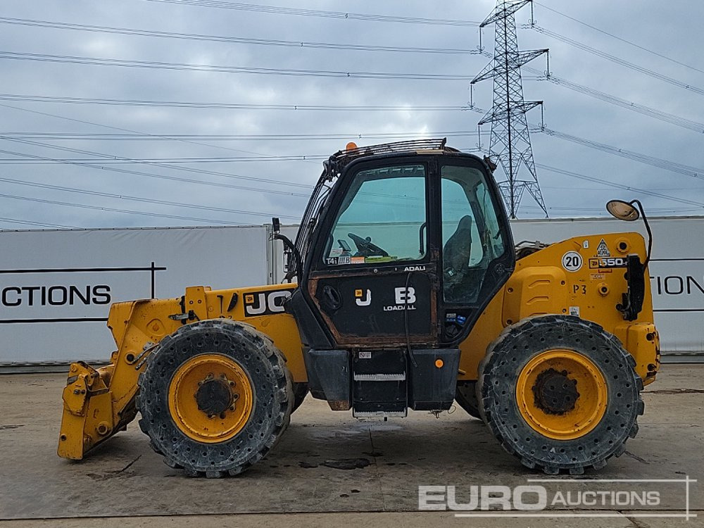 2018 JCB 550-80WM - Τηλεσκοπικός φορτωτής: φωτογραφία 2 2018 JCB 550-80WM - Τηλεσκοπικός φορτωτής: φωτογραφία 2