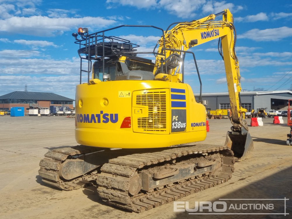 2018 Komatsu PC138US-11 - Ερπυστριοφόρος εκσκαφέας: φωτογραφία 5 2018 Komatsu PC138US-11 - Ερπυστριοφόρος εκσκαφέας: φωτογραφία 5