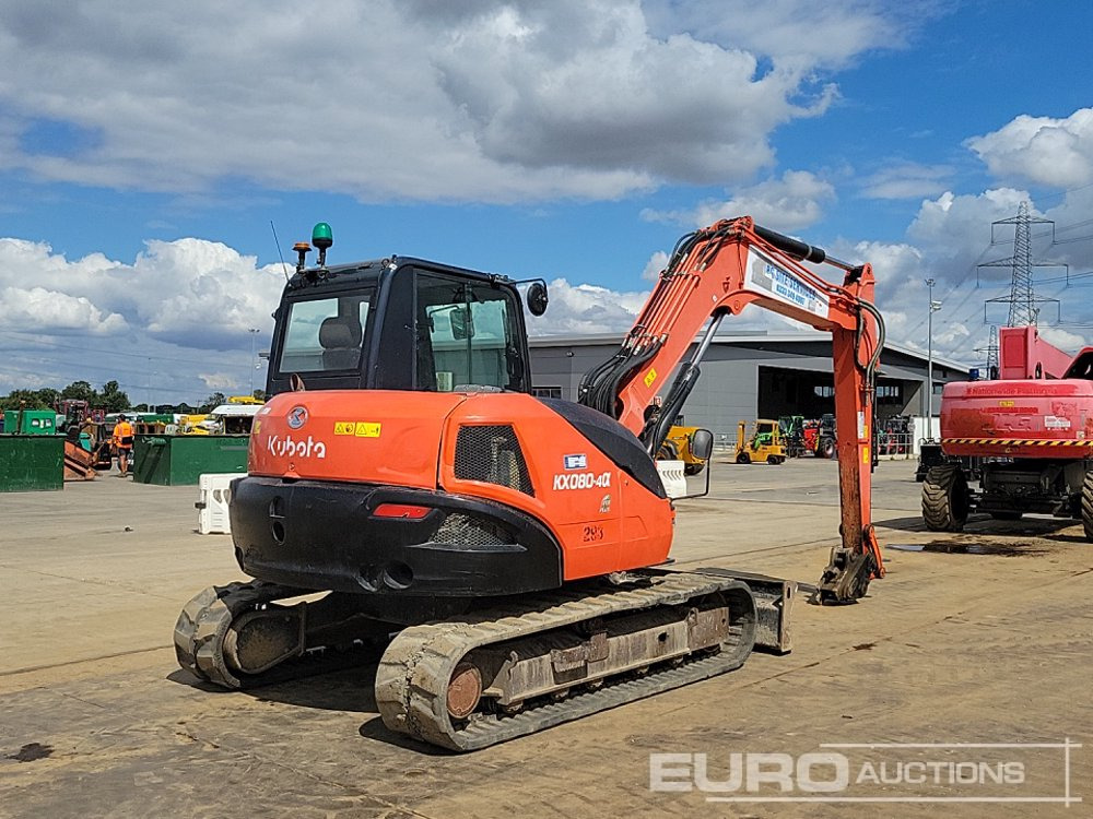 2018 Kubota KX080-4A - Μίνι εκσκαφέας: φωτογραφία 5 2018 Kubota KX080-4A - Μίνι εκσκαφέας: φωτογραφία 5