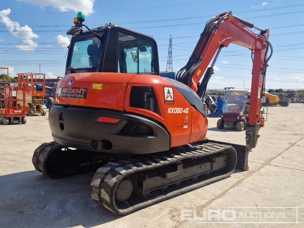 2018 Kubota KX080-4A - Μίνι εκσκαφέας: φωτογραφία 5 2018 Kubota KX080-4A - Μίνι εκσκαφέας: φωτογραφία 5