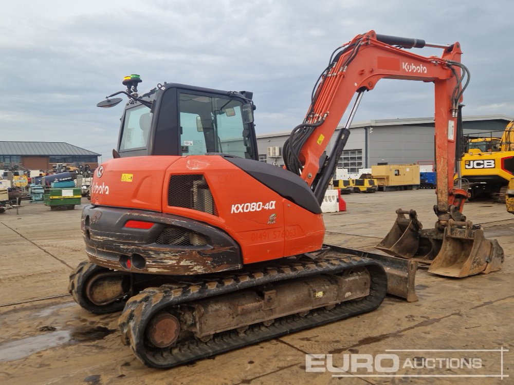 2018 Kubota KX080-4A - Μίνι εκσκαφέας: φωτογραφία 5 2018 Kubota KX080-4A - Μίνι εκσκαφέας: φωτογραφία 5