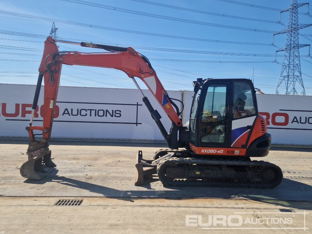 2018 Kubota KX080-4A - Μίνι εκσκαφέας: φωτογραφία 2 2018 Kubota KX080-4A - Μίνι εκσκαφέας: φωτογραφία 2