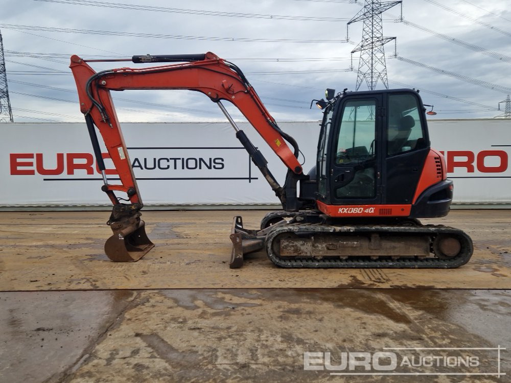 2018 Kubota KX080-4A - Μίνι εκσκαφέας: φωτογραφία 2 2018 Kubota KX080-4A - Μίνι εκσκαφέας: φωτογραφία 2