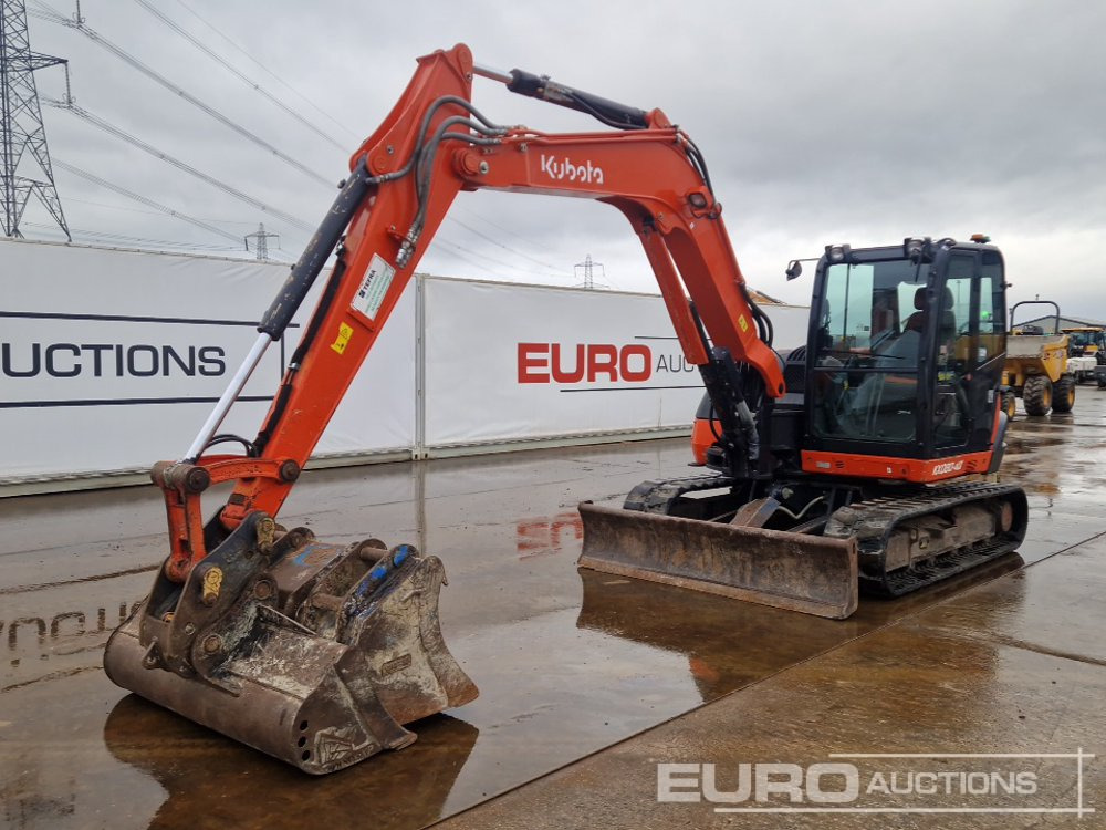 2018 Kubota KX080-4 - Μίνι εκσκαφέας: φωτογραφία 1 2018 Kubota KX080-4 - Μίνι εκσκαφέας: φωτογραφία 1