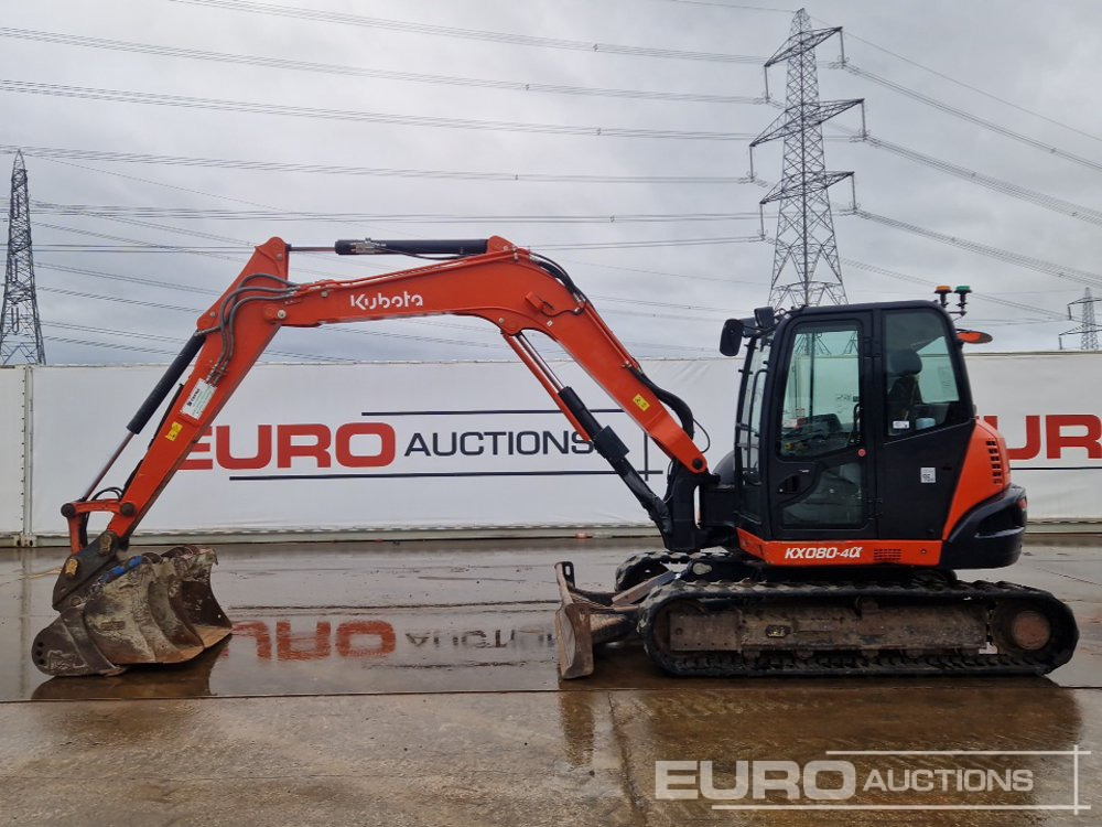 2018 Kubota KX080-4 - Μίνι εκσκαφέας: φωτογραφία 2 2018 Kubota KX080-4 - Μίνι εκσκαφέας: φωτογραφία 2