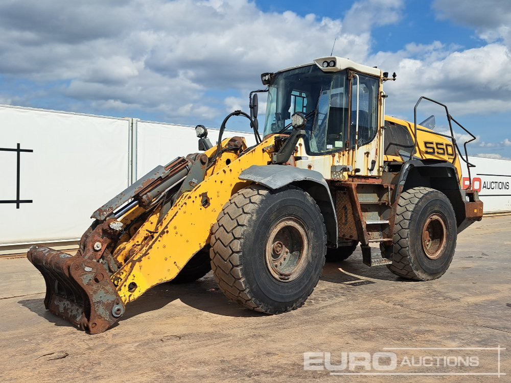 2018 Liebherr L550 - Ελαστιχοφόρος φορτωτής: φωτογραφία 1 2018 Liebherr L550 - Ελαστιχοφόρος φορτωτής: φωτογραφία 1