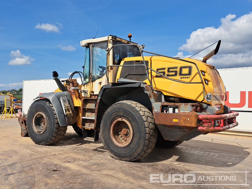 2018 Liebherr L550 - Ελαστιχοφόρος φορτωτής: φωτογραφία 3 2018 Liebherr L550 - Ελαστιχοφόρος φορτωτής: φωτογραφία 3
