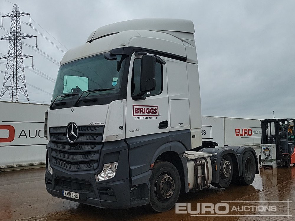 2018 Mercedes Actros 2548 - Τράκτορας: φωτογραφία 1 2018 Mercedes Actros 2548 - Τράκτορας: φωτογραφία 1