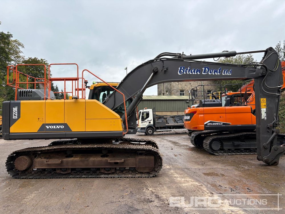 2018 Volvo EC220EL - Ερπυστριοφόρος εκσκαφέας: φωτογραφία 5 2018 Volvo EC220EL - Ερπυστριοφόρος εκσκαφέας: φωτογραφία 5