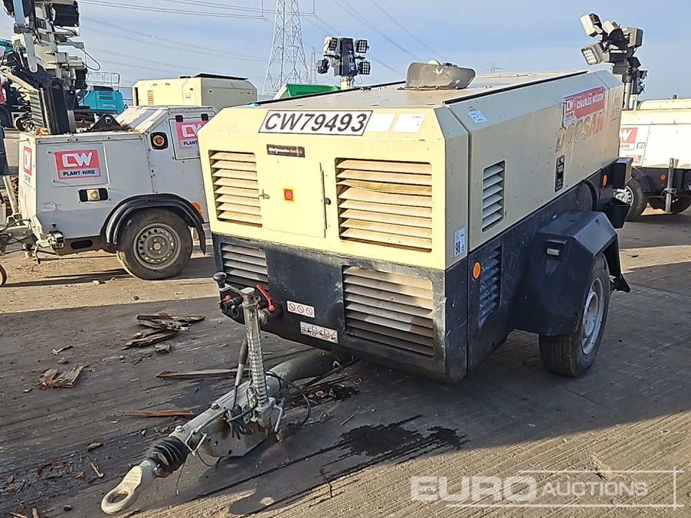 2019 Doosan 7/73 250CFM - Αεροσυμπιεστής: φωτογραφία 1 2019 Doosan 7/73 250CFM - Αεροσυμπιεστής: φωτογραφία 1
