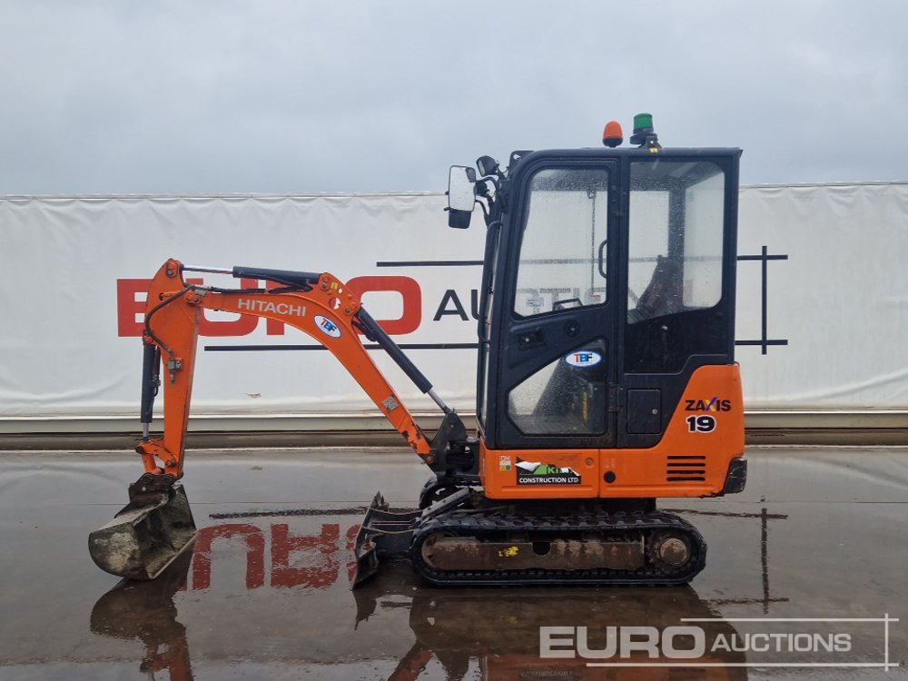 2019 Hitachi ZX19-5A CR - Μίνι εκσκαφέας: φωτογραφία 2 2019 Hitachi ZX19-5A CR - Μίνι εκσκαφέας: φωτογραφία 2