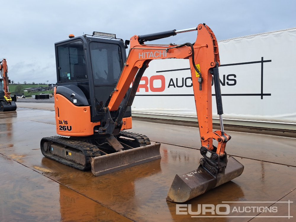 Μίνι εκσκαφέας 2019 Hitachi ZX26U-5A CR: φωτογραφία 7