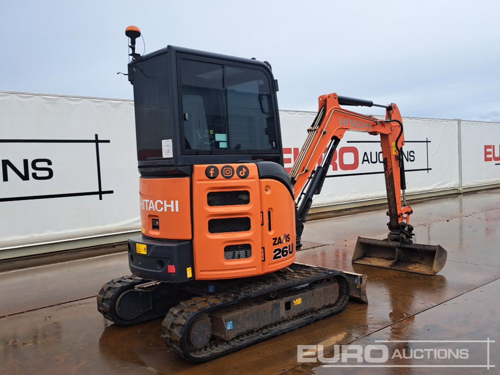 2019 Hitachi ZX26U-5A CR - Μίνι εκσκαφέας: φωτογραφία 5 2019 Hitachi ZX26U-5A CR - Μίνι εκσκαφέας: φωτογραφία 5