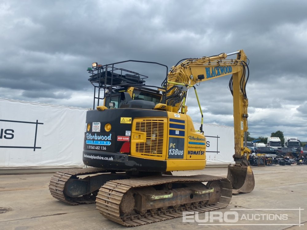 2019 Komatsu PC138US-11 - Ερπυστριοφόρος εκσκαφέας: φωτογραφία 5 2019 Komatsu PC138US-11 - Ερπυστριοφόρος εκσκαφέας: φωτογραφία 5