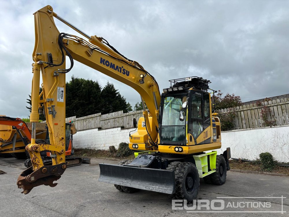 2019 Komatsu PW148-11 - Τροχοφόρος εκσκαφέας: φωτογραφία 1 2019 Komatsu PW148-11 - Τροχοφόρος εκσκαφέας: φωτογραφία 1