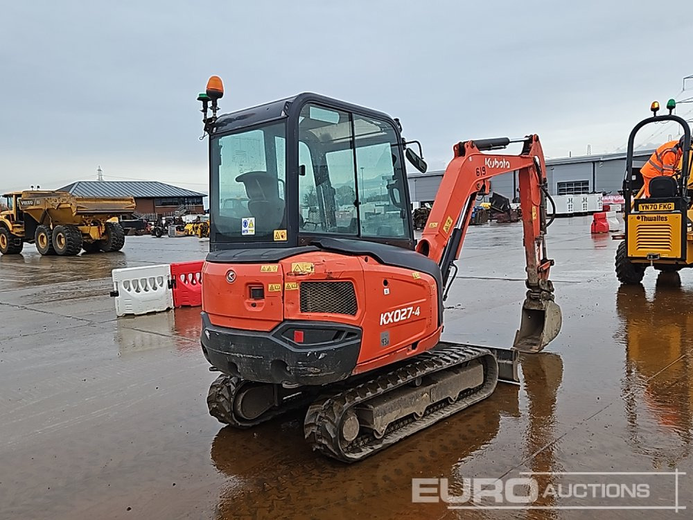 2019 Kubota KX027-4 - Μίνι εκσκαφέας: φωτογραφία 5 2019 Kubota KX027-4 - Μίνι εκσκαφέας: φωτογραφία 5