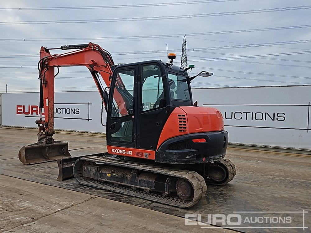 2019 Kubota KX080-4A - Μίνι εκσκαφέας: φωτογραφία 3 2019 Kubota KX080-4A - Μίνι εκσκαφέας: φωτογραφία 3