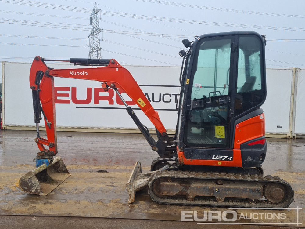 2019 Kubota U27-4 - Μίνι εκσκαφέας: φωτογραφία 2 2019 Kubota U27-4 - Μίνι εκσκαφέας: φωτογραφία 2
