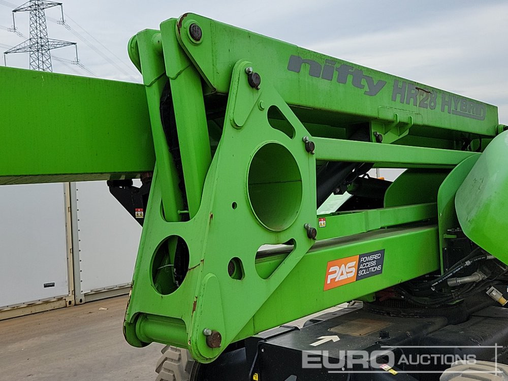 Πλατφόρμα εναέρια 2019 Niftylift HR28 Hybrid: φωτογραφία 29