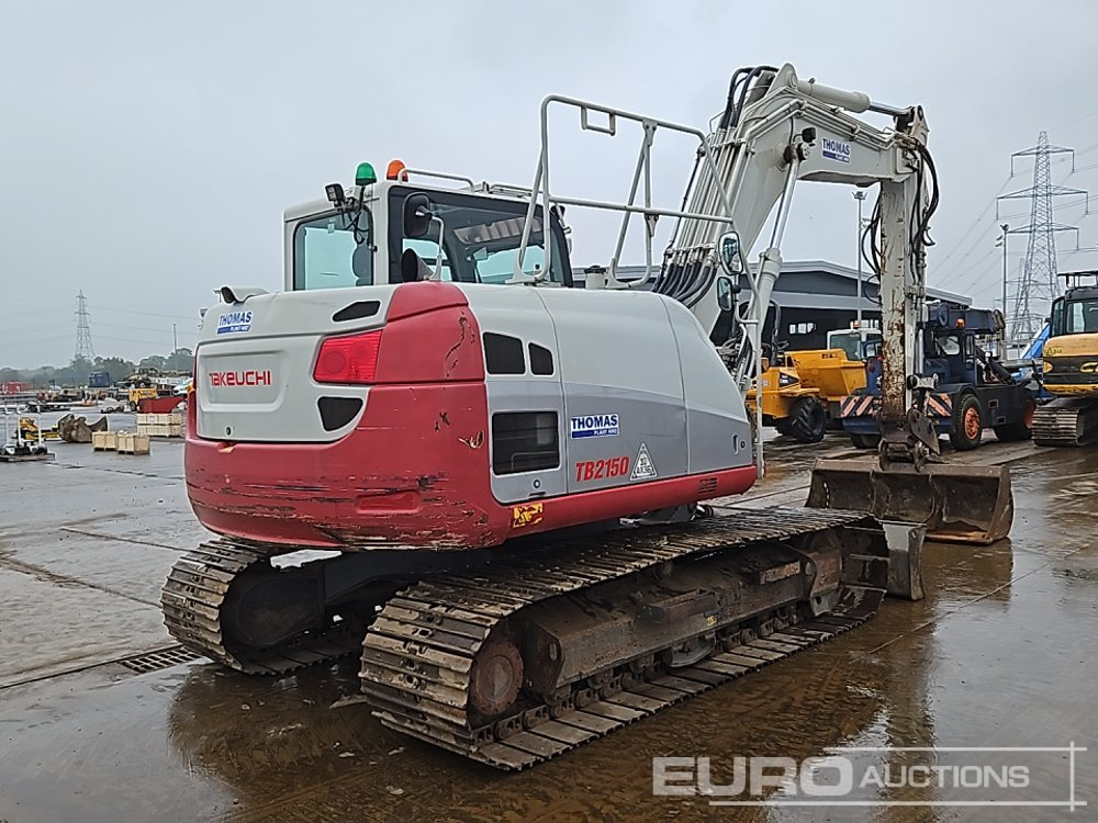 2019 Takeuchi TB2150 - Ερπυστριοφόρος εκσκαφέας: φωτογραφία 5 2019 Takeuchi TB2150 - Ερπυστριοφόρος εκσκαφέας: φωτογραφία 5
