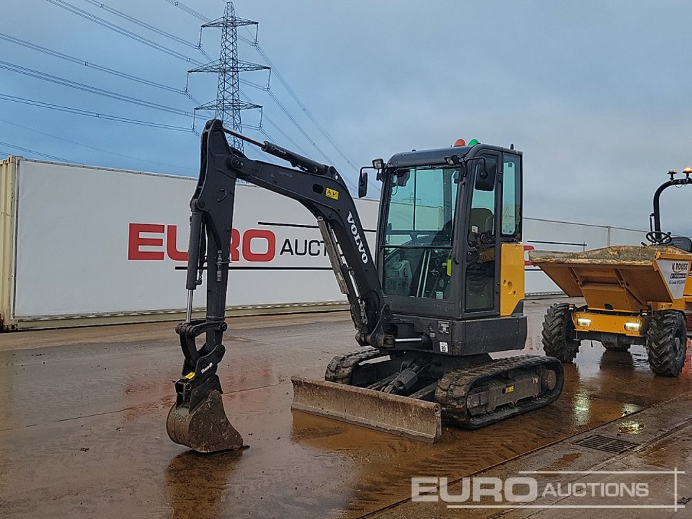 2019 Volvo ECR25D - Μίνι εκσκαφέας: φωτογραφία 1 2019 Volvo ECR25D - Μίνι εκσκαφέας: φωτογραφία 1