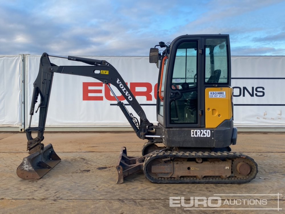 2019 Volvo ECR25D - Μίνι εκσκαφέας: φωτογραφία 2 2019 Volvo ECR25D - Μίνι εκσκαφέας: φωτογραφία 2