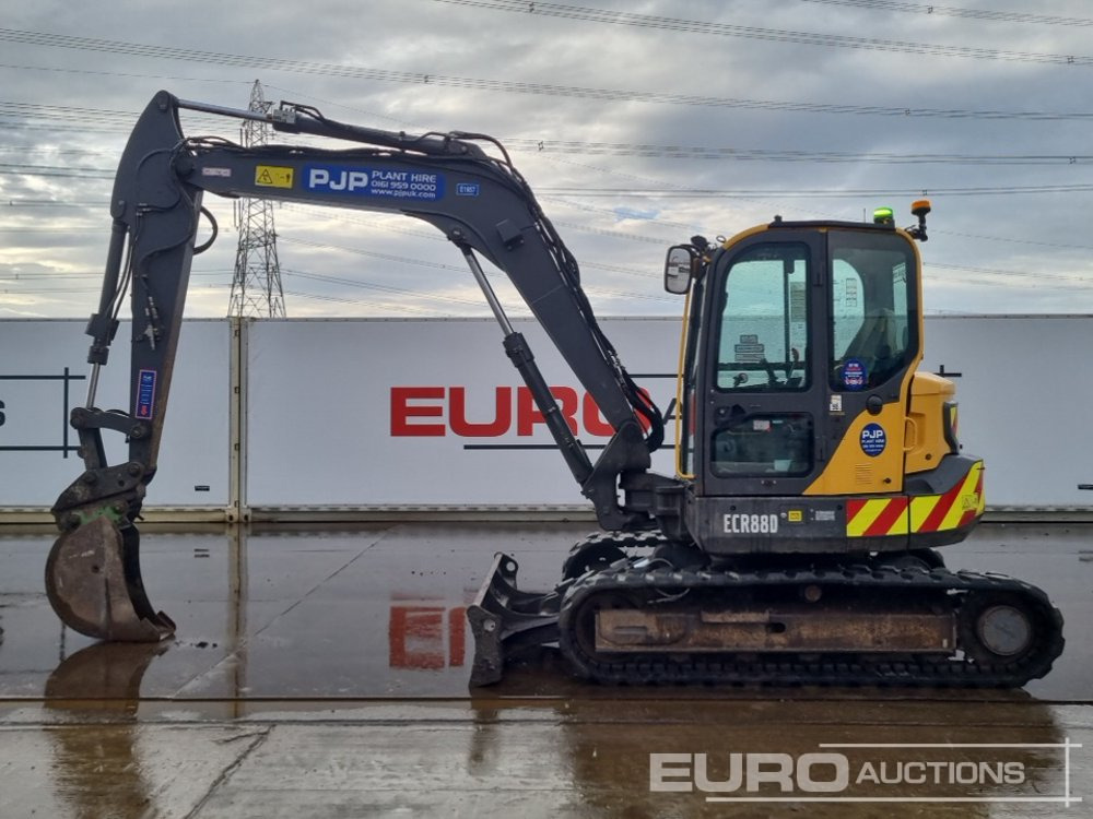 2019 Volvo ECR88D - Μίνι εκσκαφέας: φωτογραφία 2 2019 Volvo ECR88D - Μίνι εκσκαφέας: φωτογραφία 2