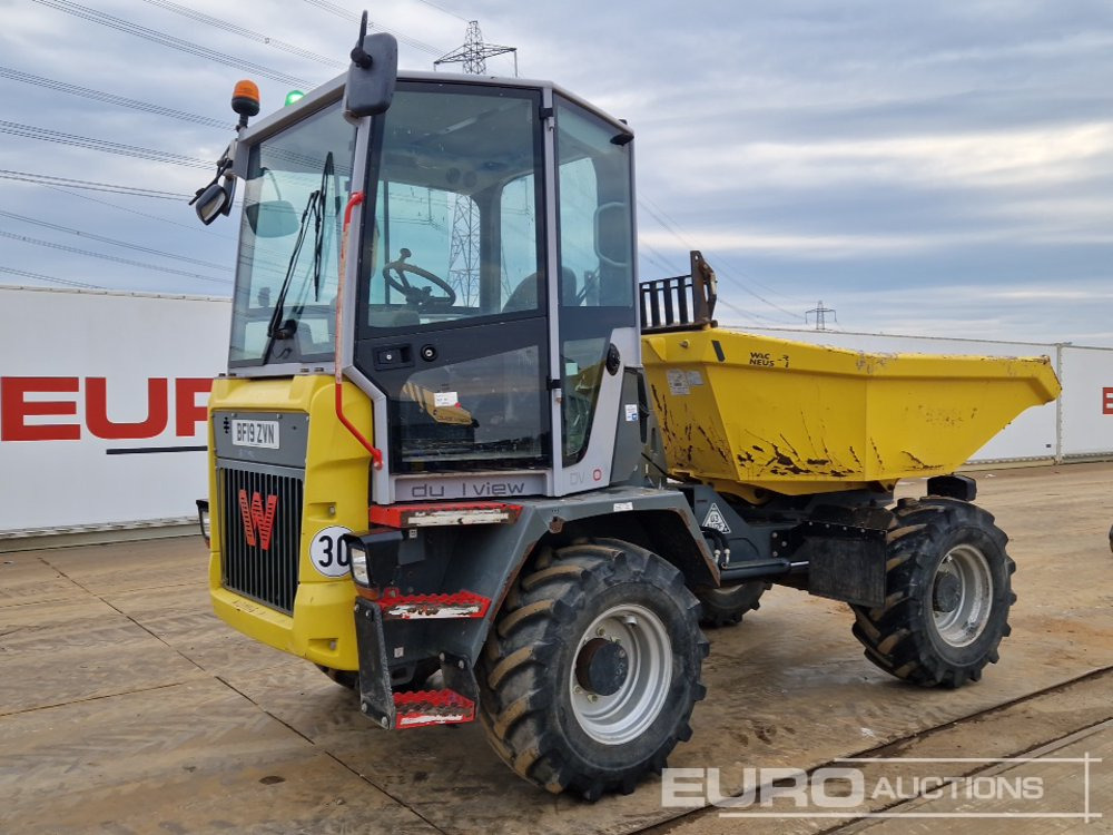 2019 Wacker Neuson DV60 - Μίνι ανατρεπόμενο: φωτογραφία 1 2019 Wacker Neuson DV60 - Μίνι ανατρεπόμενο: φωτογραφία 1