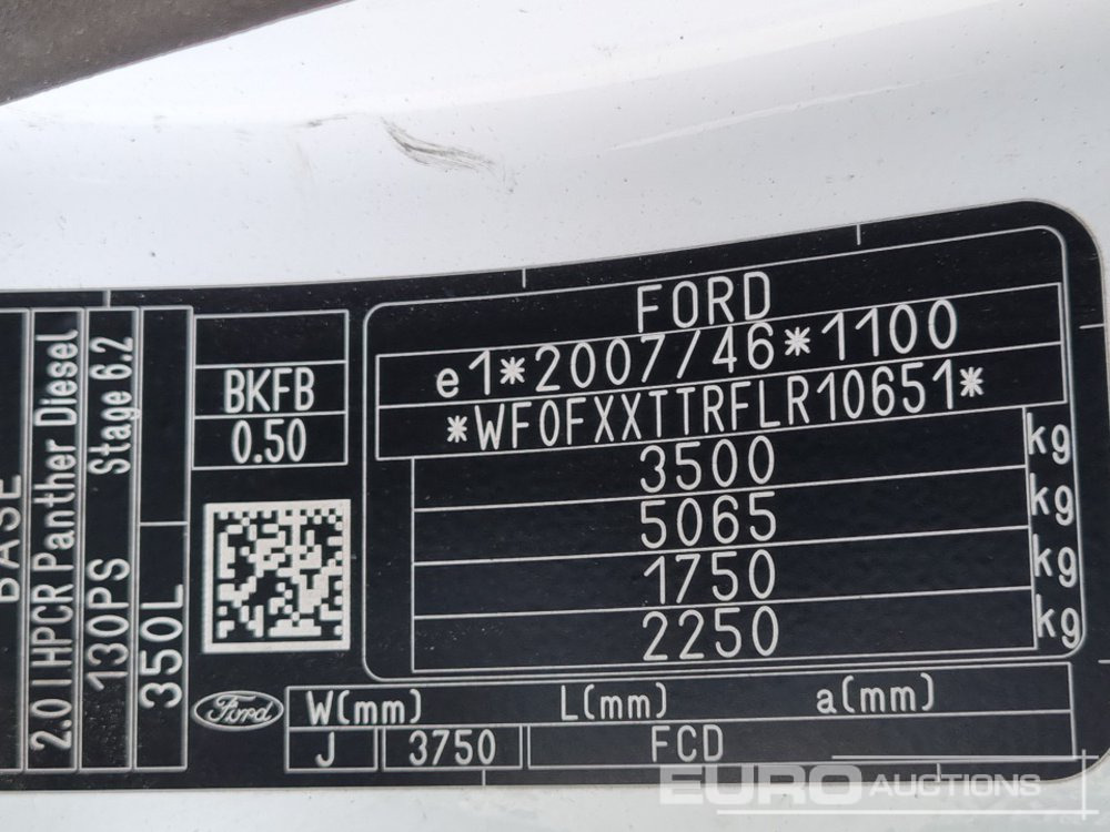 Ελαφρύ επαγγελματικό 2020 Ford Transit: φωτογραφία 43