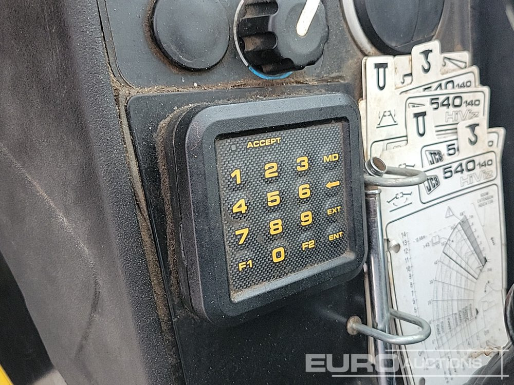 Τηλεσκοπικός φορτωτής 2020 JCB 540-140 Hi Viz: φωτογραφία 32