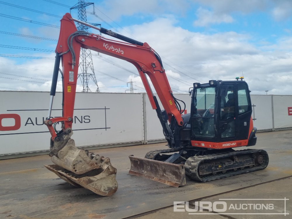 2020 Kubota KX080-4A2 - Μίνι εκσκαφέας: φωτογραφία 1 2020 Kubota KX080-4A2 - Μίνι εκσκαφέας: φωτογραφία 1