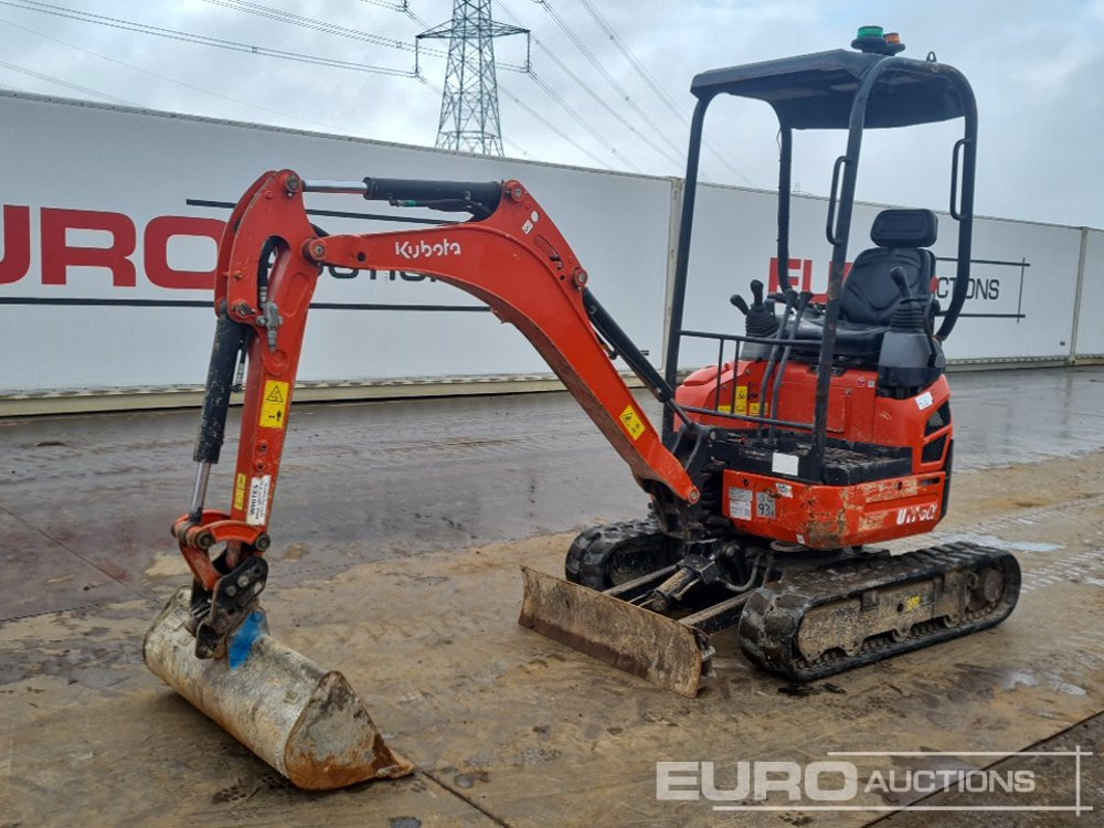 2020 Kubota U17-3A - Μίνι εκσκαφέας: φωτογραφία 1 2020 Kubota U17-3A - Μίνι εκσκαφέας: φωτογραφία 1