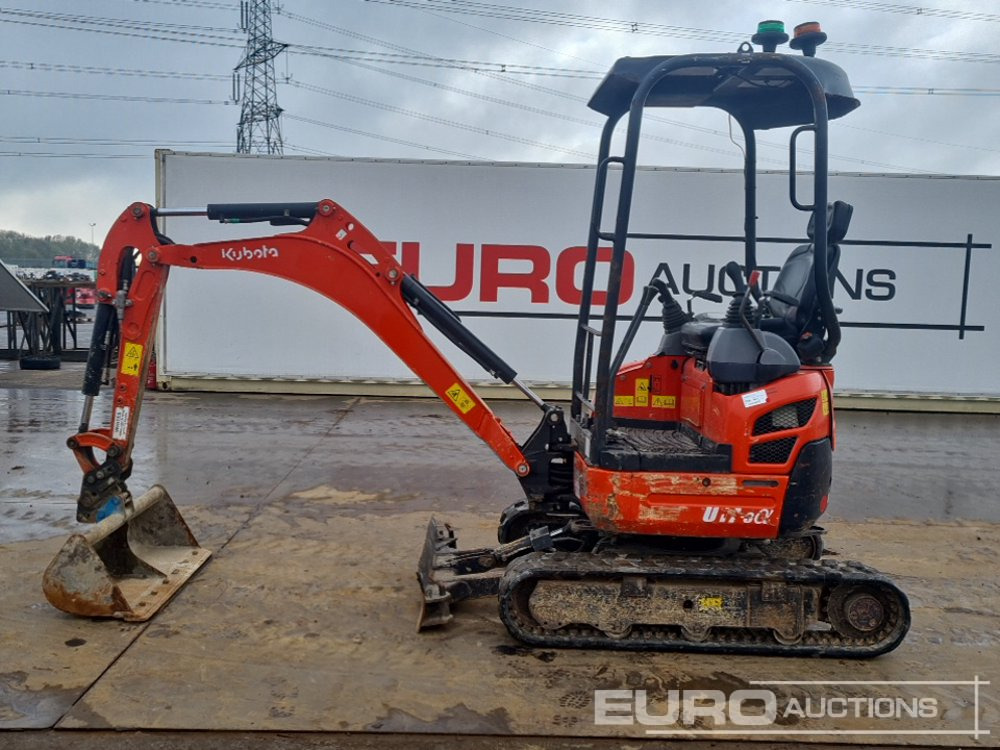 2020 Kubota U17-3A - Μίνι εκσκαφέας: φωτογραφία 2 2020 Kubota U17-3A - Μίνι εκσκαφέας: φωτογραφία 2