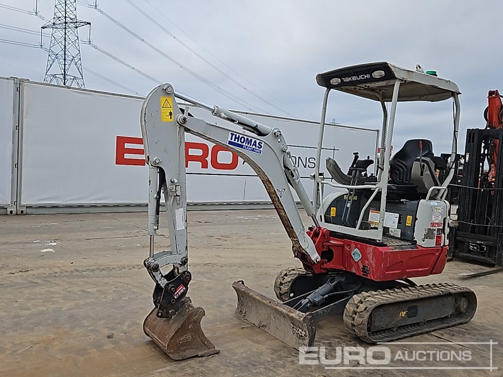 2020 Takeuchi TB215R - Μίνι εκσκαφέας: φωτογραφία 1 2020 Takeuchi TB215R - Μίνι εκσκαφέας: φωτογραφία 1
