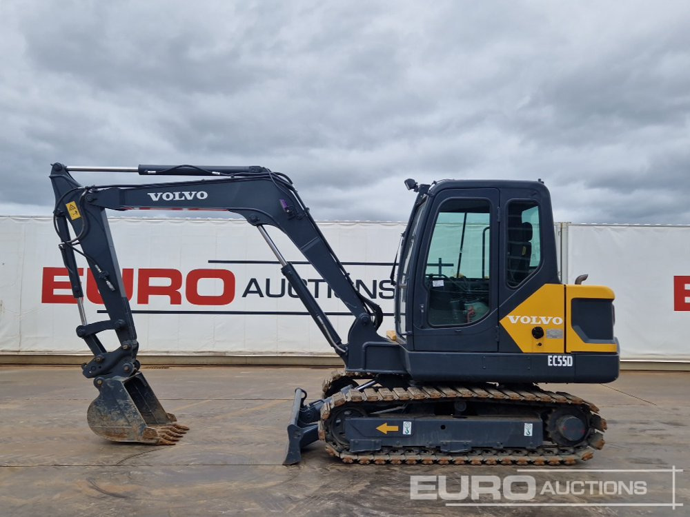 2020 Volvo EC55D - Μίνι εκσκαφέας: φωτογραφία 2 2020 Volvo EC55D - Μίνι εκσκαφέας: φωτογραφία 2