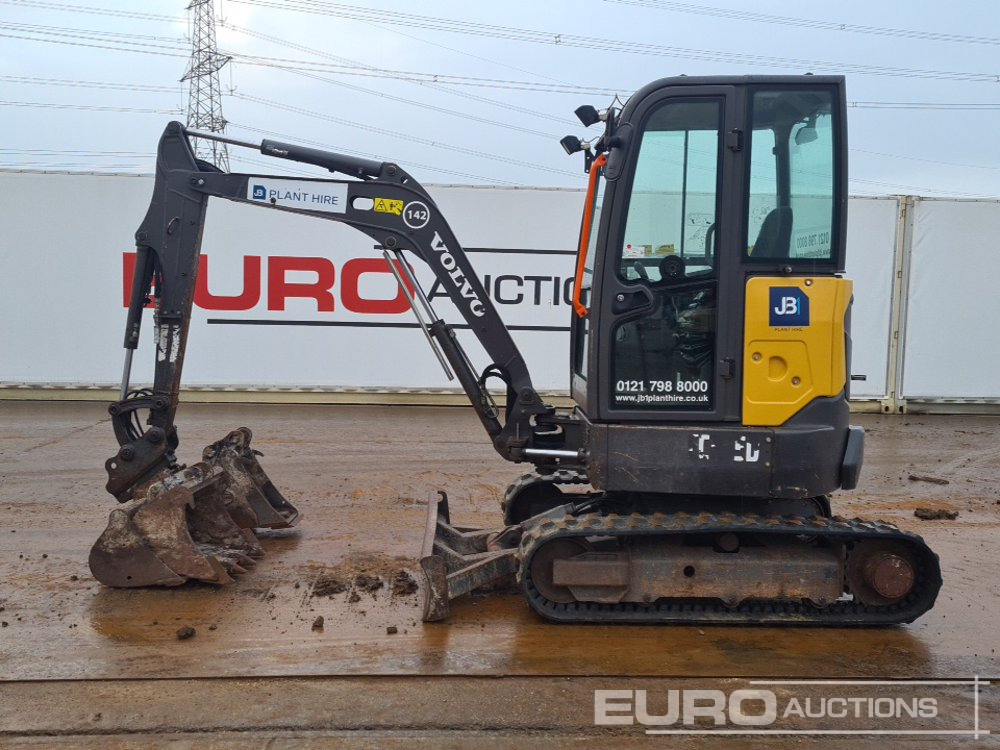 2020 Volvo ECR25D - Μίνι εκσκαφέας: φωτογραφία 2 2020 Volvo ECR25D - Μίνι εκσκαφέας: φωτογραφία 2